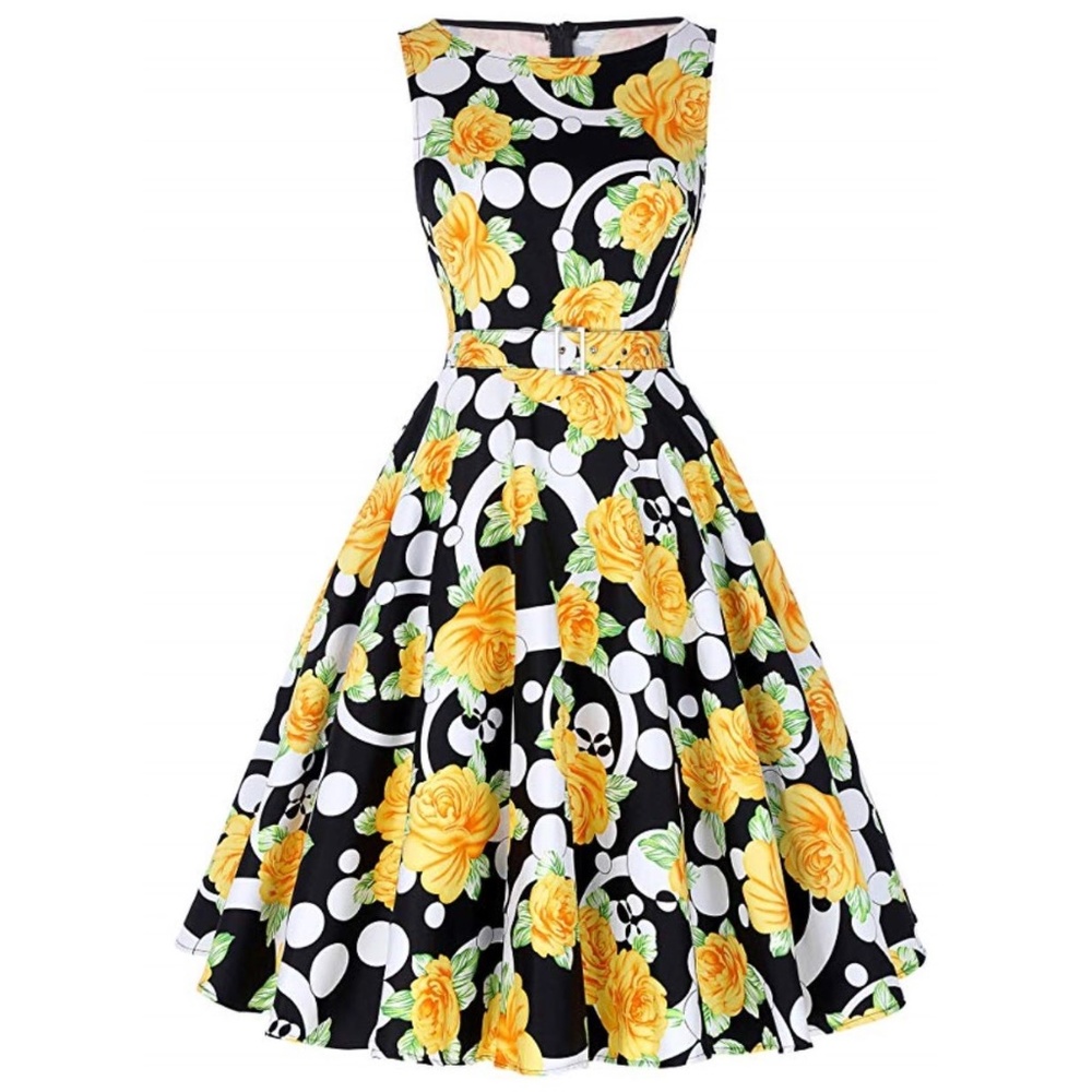 BELLE POQUE Retro Style Swing Dress - Med - NWT!